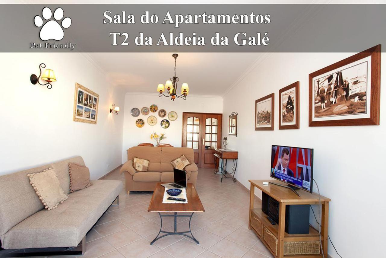 Os Apartamentos A Ramos Na Praia Da Gale Estao Inserido Em Condominio Com Piscina, Fica Apenas A 350 Metros Da Praia Da Gale - Apartamentos Com Ar Condicionado Tanto Nos Quartos Como Na Sala, Smart Tv Com Prime Video E Cozinha Completa Albufeira Exteriör bild