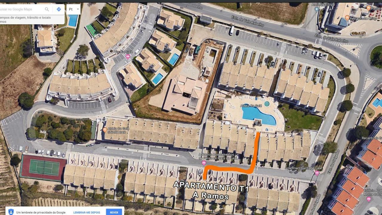 Os Apartamentos A Ramos Na Praia Da Gale Estao Inserido Em Condominio Com Piscina, Fica Apenas A 350 Metros Da Praia Da Gale - Apartamentos Com Ar Condicionado Tanto Nos Quartos Como Na Sala, Smart Tv Com Prime Video E Cozinha Completa Albufeira Exteriör bild